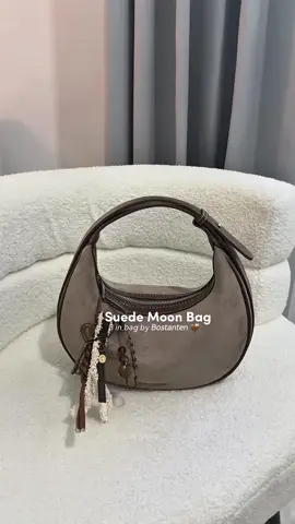 Cakep bgtt produk barunya @Bostanten bahannya suede dan bisa 3in1 yah 🤎✨ #MoonSuedeBag #bostantenwomenbag #bostanten #bostantenbag 