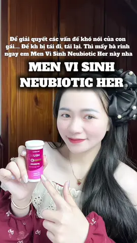 Bà nào hay gặp các vấn đề khó nói, khó giải quyết thì rinh lẹ e này đi nha... 🌸 #unboxing #review #menvisinhneubiotic #bosungmenvisinh #chamsocsuckhoephunu 