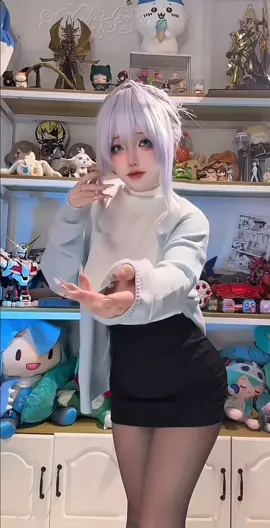 🤍#cosplayer #คอสเพลย์ 