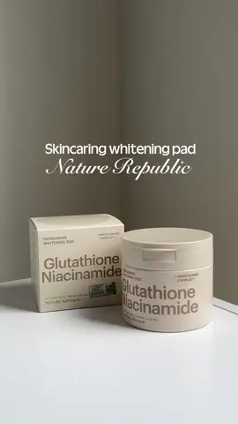 Em toner pad được tui dùng bữa giờ ✨ phải nói là sáng da là có thiệt #naturerepublic #tonerpad #whiteningpad #duongtrang 