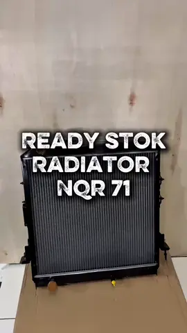 🚛 Radiator Isuzu NQR71 ready! Buat truk NQR71 kamu yang udah mulai overheat, saatnya ganti radiator biar mesin tetap adem & awet. ✅ Bahan plat tembaga, lebih tahan lama ✅ Kualitas terjamin ✅ Ready stock 📍 Jl. Taman Sari Raya No.18A, Jakarta Barat 📞 0822-8888-2163 #Radiator #IsuzuNQR71 #TruckIsuzu #NusantaraDiesel