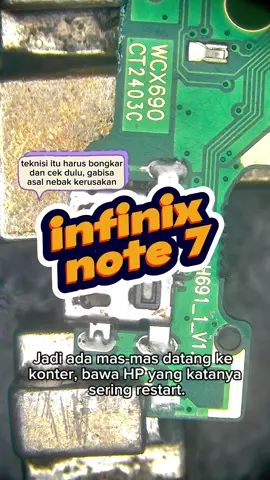 Infinix Note 7 Ngecas Harus Dipegang? Konektor Cas Longgar Diganti Beres! 🔌📱 #infinixnote7 #gantikonektorcas #ceritateknisi #ceritaunik #ceritapendek 