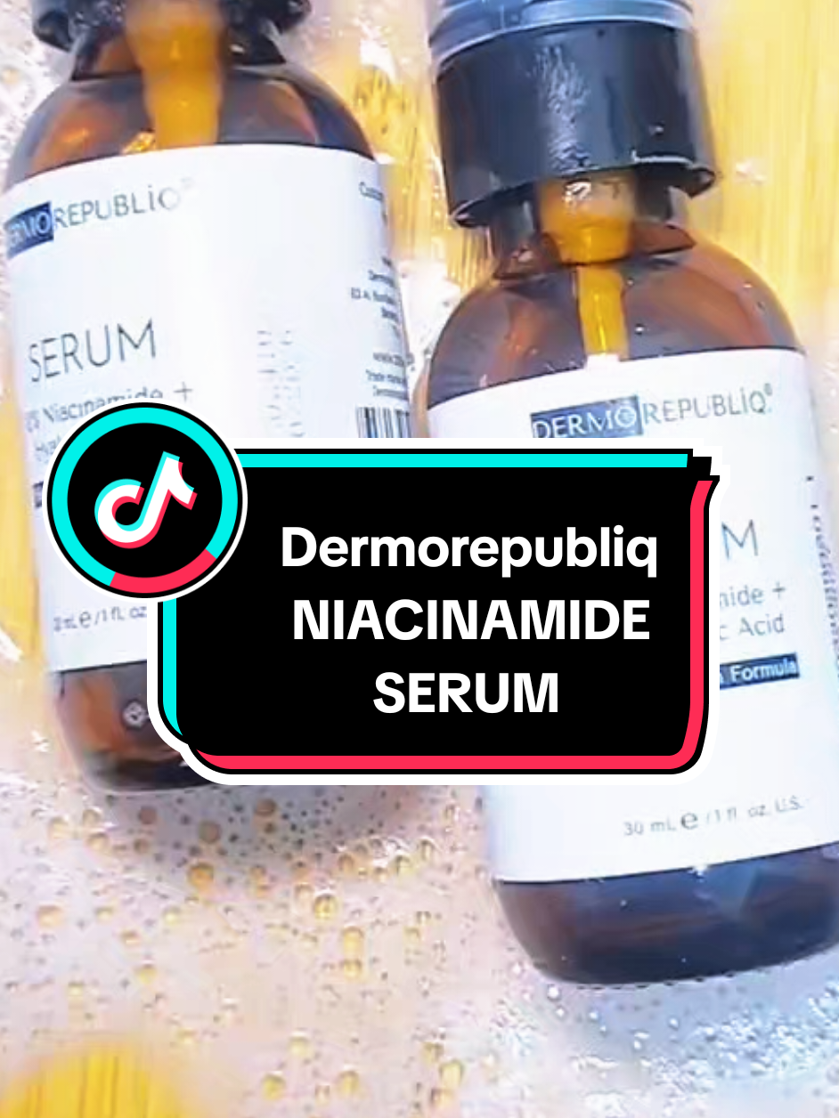Dermorepubliq Niacinamide + Hyaluronic Acid Sensitive Skin Formula Serum. #niacinamide #creatorsearchinsight #serum #dermorepubliq #dermorepubliqserum 
