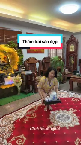 Thảm trải sàn #nguyetviettel #xuhuong #tiktokshop #thảm #thamtraisan 