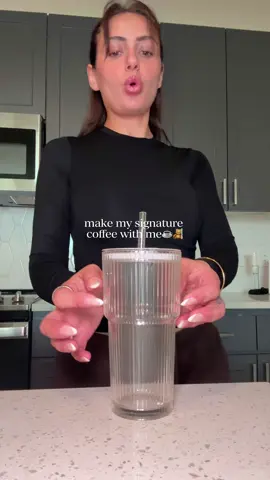 make a coffee with me💞 #coffeetiktok #coffeeathome #athomecoffee #coffeetok #coffeerecipe 