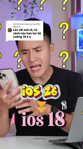 Trả lời @LinhChi Nguyen cách hạ cấp ios cho bạn nào cần ha #ngocanhcongnghe #techhousestore #yeucongnghe #ios 