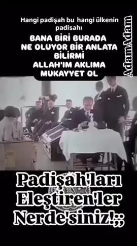 Sahte atayı iyi tanıyın kim eleştiri yapıyorsa 