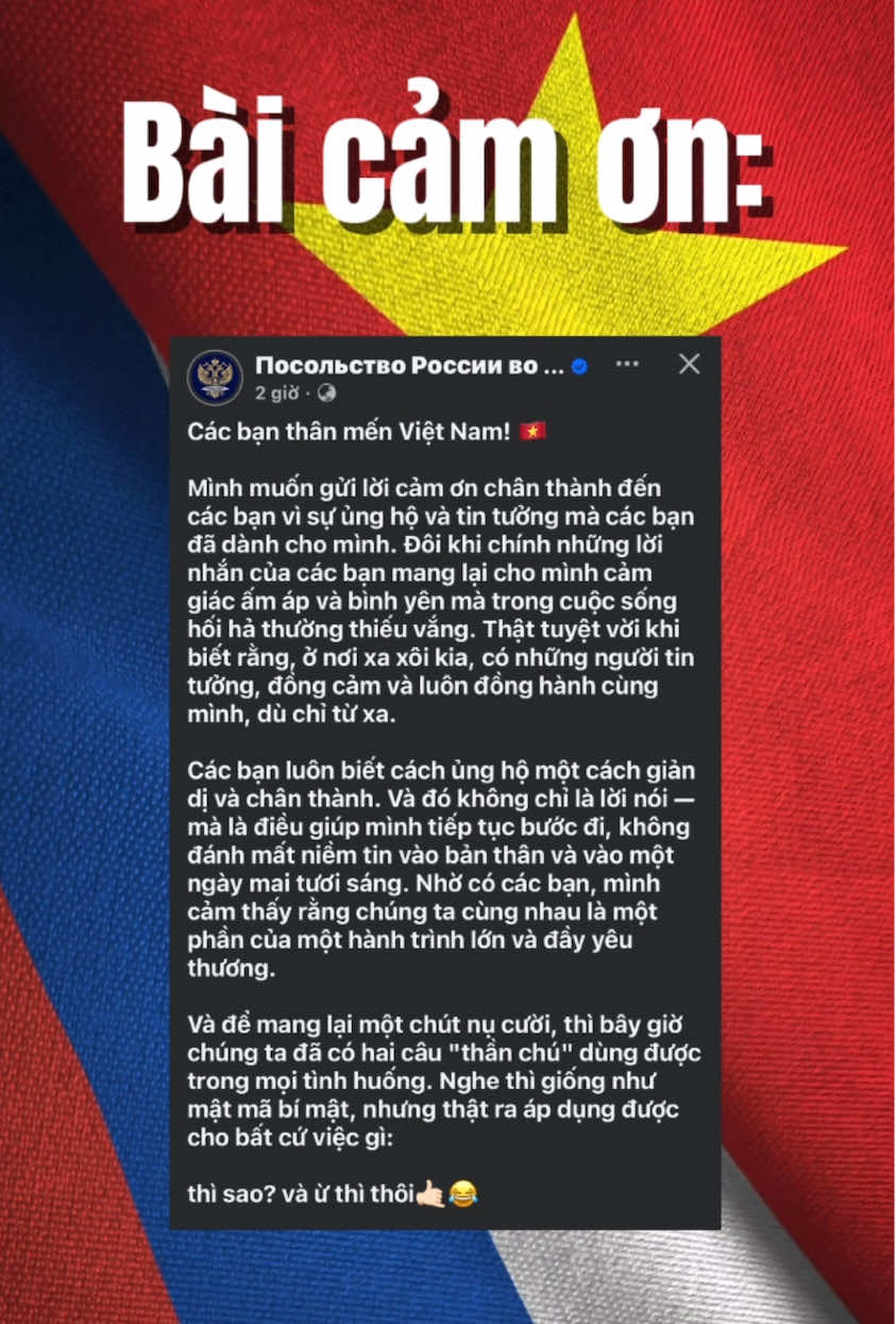 Thì sao? 😌 #putin #russia #vietnam #foryou 