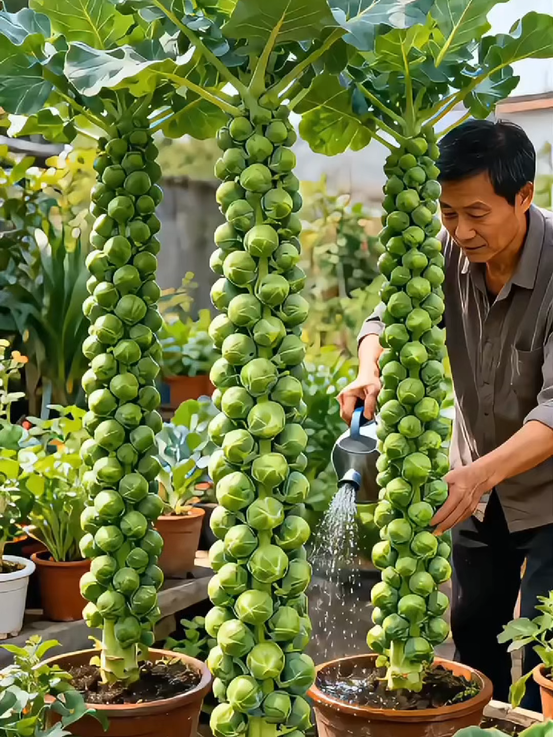 Bắp Cải Chùm baby giàu dinh dưỡng, cực kỳ dễ trồng, hạt giống thuần chủng f1