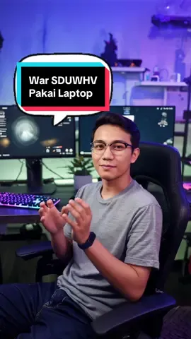 War SDUWHV pakai laptop bisa kok 💻 Asal tau cara mainnya. Paling aman pakai kabel LAN, kalau nggak ada → wajib WiFi minimal 5G ⚡ Komen ‘laptop’ biar aku kirim cara lengkapnya ke IG! #sduwhv #whvaustralia #visaaustralia 