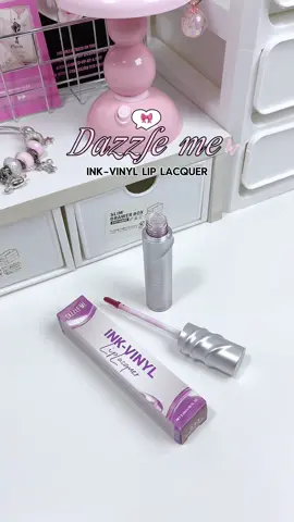 Dazzle me ลิปไวนิลรุ่นใหม่ล่าสุด ปากฉ่ำวาว ติดทนขั้นสุด 🎀💕🫧 #dazzlemebeauty #dazzleme #ลิป #ลิปปากฉ่ําวาว #ลิปติดทน 