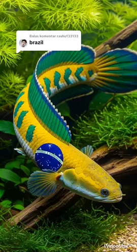 Membalas @rashu133133Channa fish (snakehead) inspired by the Brazil national flag  #ChannaBrazil #BrazilFlagFish #ChannaCollectors #BrazilInspired #SnakeheadFish 