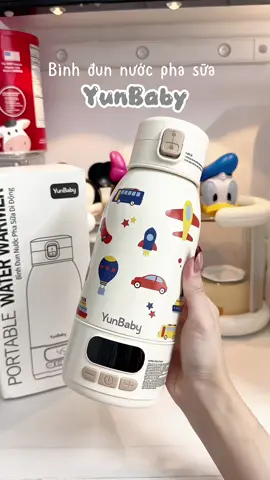 Em máy đun siêu cute, đun sôi không dây tới 100°C lun 😚 #landaulamme #mebimsua #maydunnuocphasua #yunbaby #xuhuong 