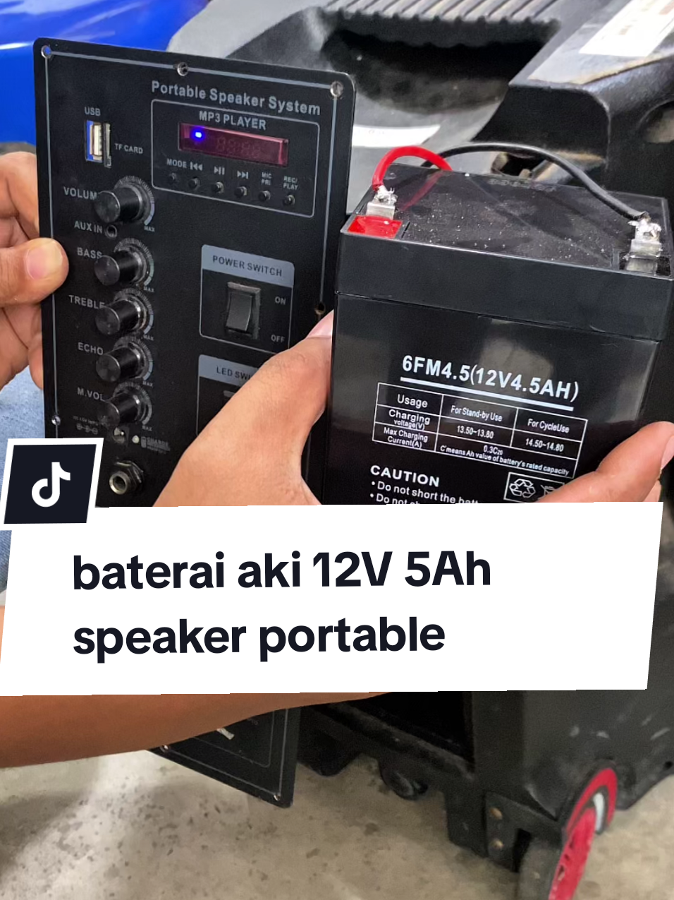 baterai aki kering untuk speaker portable 12V 5Ah #bateraispeaker #baterai #aki12volt #tokopediaxerigo #belilokal 