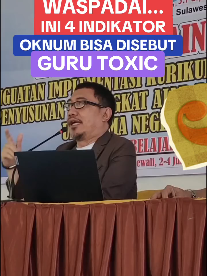 Bahaya Sebagai Guru TOXIC