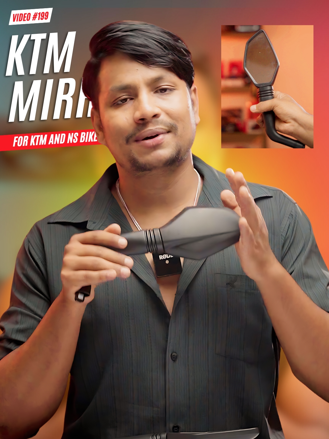 KTM Mirror 🏍️🔥 Best Fit for KTM & NS Bikes – Ride with Style & Clarity! ✅ Sharp & Stylish Look ✅ Durable & Long-Lasting Quality ✅ Perfect Visibility & Adjustability ✅ Easy to Install – Plug & Play 📦 Available Now @ Gear Juction 📲 Call/WhatsApp: 9709141433 #ktm #GearJuction #bikeaccessories #NSMirror #RideWithStyle