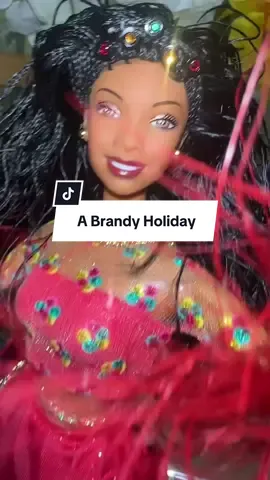 This feels so nostalgic. I remember always wanting to open this doll so bad… Idk what happened to her mic tho 🎤😭🤣#dopexontent #nyccontentcreator #trending #holidaybarbie #brandy 