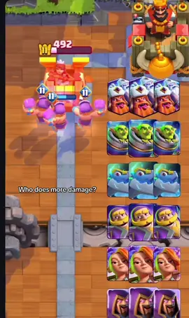 Who does more damage? #clashroyale #xybzca #fyp #nerfminer #evos 