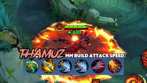 Thamuz MM BUILD ATTACK SPEED! 💀 #mobilelegendsbangbang #mobilelegends #mlbb #ml #fyp 