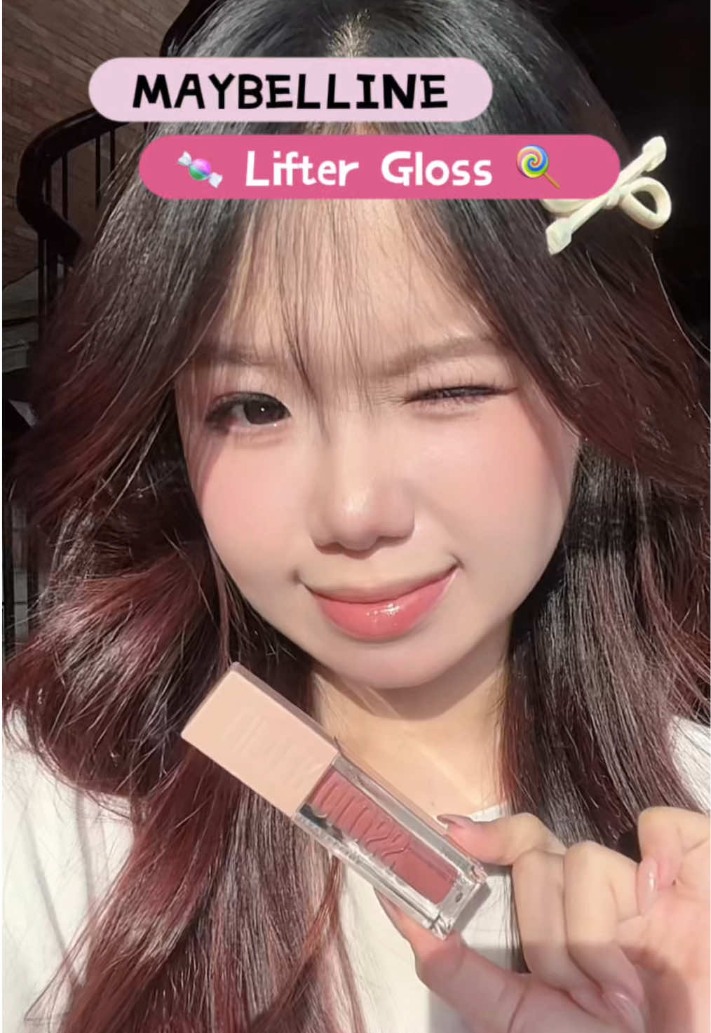 Màu 004 đẹp mọi lúc mọi nơi lun á 🔥‼️ @Maybelline New York #maybelline #liftergloss #sonbong 