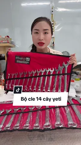 Bộ 14 cây cle yeti từ 8-24 và 8-32 #bocle14chitiet #colevongmieng #coleyeti #xuhuong #anhdungtools 