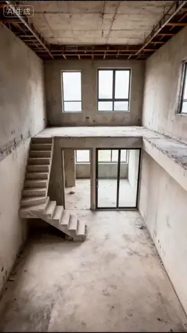 From rough to finish! #fypシ  #housedesigns  #lofthouse 