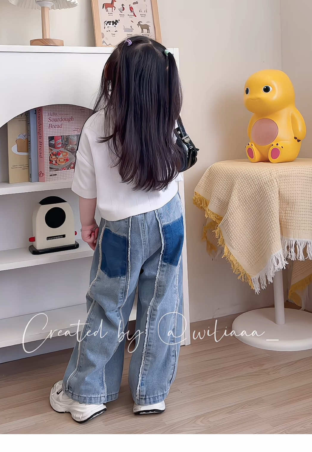 Outfit nongki sama besti #ootdanakperempuan #inspirasioutfit 