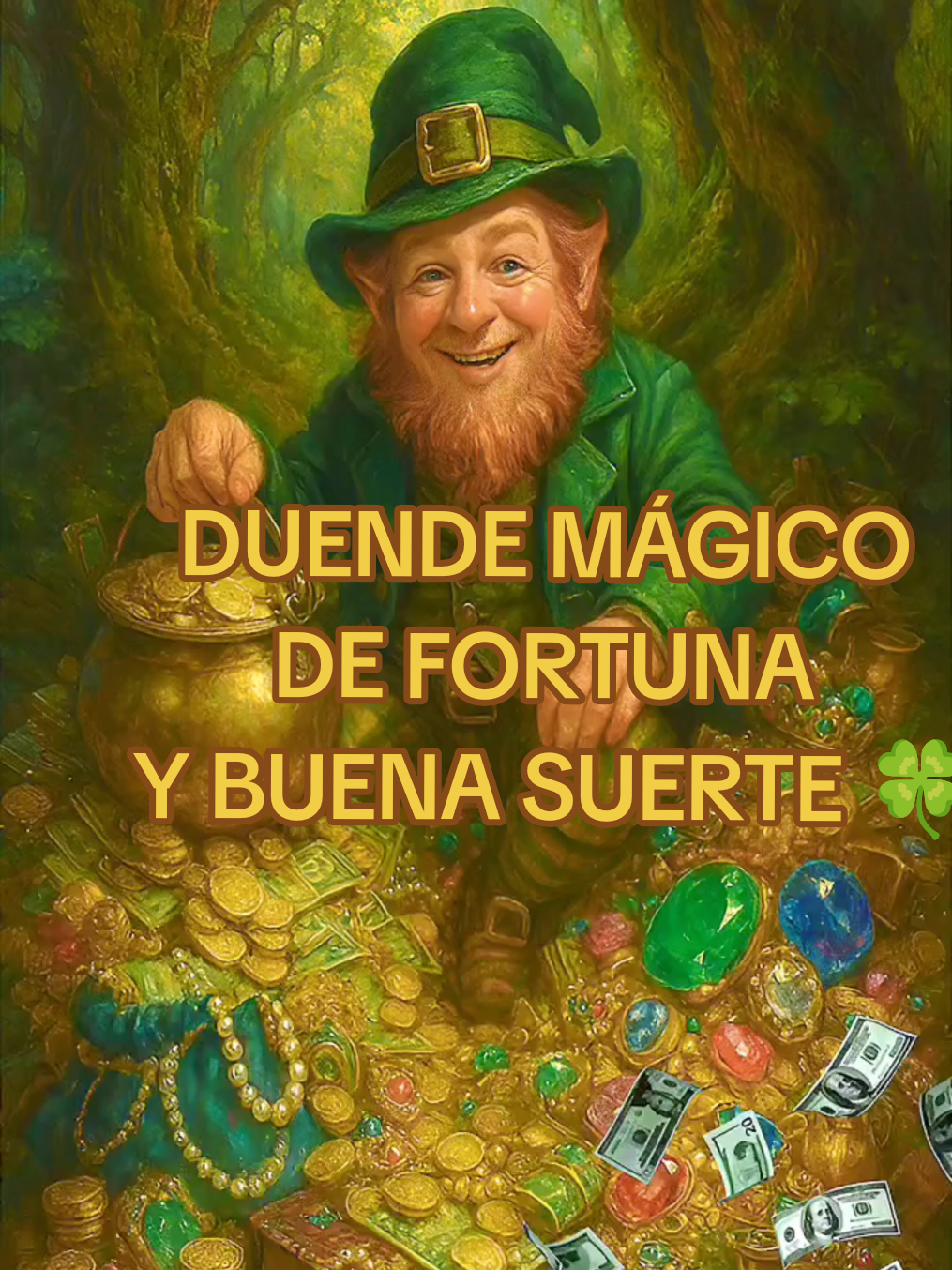 ORACIÓN AL DUENDE MÁGICO, PARA ENCONTRAR FORTUNA Y PROSPERIDAD. Invoca la Fortuna con Esta Oración Mágica Descubre cómo esta poderosa oración al duende mágico puede traer fortuna y prosperidad a tu vida. ¡Prueba y comparte tu experiencia! #OraciónMágica #Fortuna #Prosperidad #Duende #GoodLuck 