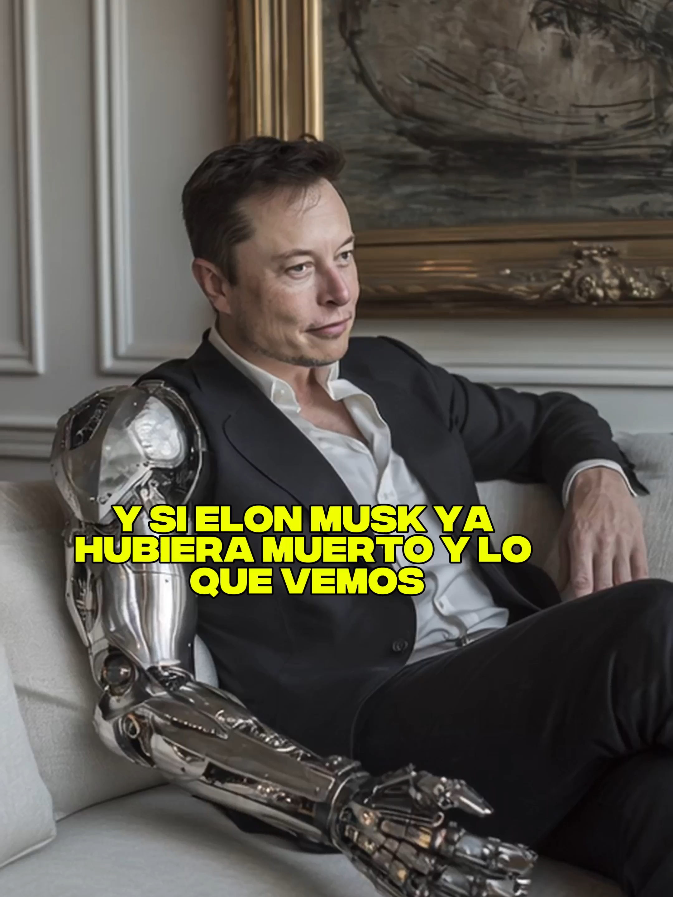 ¿Y si Elon Musk ya hubiera muerto y lo que vemos es una copia? #misterio #historia #leyendas #elonmusk #tesla #robots #clones #marte #neuralink