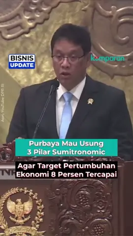 Menteri Keuangan Purbaya Yudhi Sadewa menargetkan pertumbuhan ekonomi RI bisa tembus 8 persen lewat konsep Sumitronomics. Target itu, katanya, realistis karena Korea Selatan, Singapura, hingga Tiongkok juga pernah mencatat pertumbuhan tinggi sebelum menjadi negara maju. Dalam Rapat Paripurna DPR RI, Selasa (23/9), Purbaya menyebut Sumitronomics bertumpu pada tiga pilar: pertumbuhan tinggi, pemerataan manfaat pembangunan, dan stabilitas nasional yang dinamis. Ia menekankan, seluruh mesin pertumbuhan—fiskal, sektor keuangan, dan investasi—harus bergerak selaras. Dengan konsistensi, Purbaya optimistis ekonomi RI bisa melampaui 6 persen dalam waktu dekat dan mendekati 8 persen di jangka menengah. 📸: Dok. YouTube DPR RI, Antara, Reuters, kumparan. Follow WhatsApp Channel kumparan untuk dapat Informasi terpercaya dikirim langsung ke WhatsApp kamu. Ketik kum.pr/WAchannel di browser kamu sekarang, agar bisa share informasi tanpa ragu. #newsupdate #update #news #svt #purbaya #menkeu #menterikeuangan #pertumbuhanekonomi #ekonomi #info #infoterkini #berita #beritaterkini #bicarafaktalewatberita #kumparan
