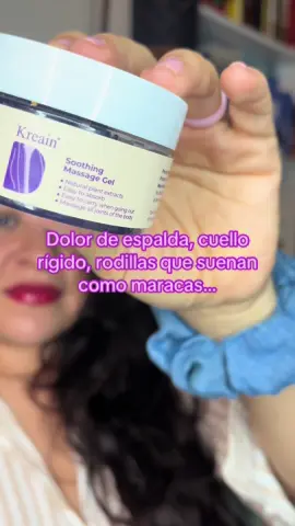 Cuando el cuerpo pide auxilio, este gel es el masaje que calma. #dolorarticular #bienestarnatural #mamásreales #aliviorápido #kreain 