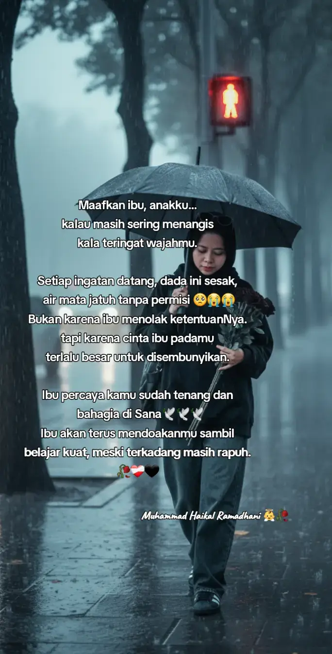 maafkan ibu... anakku 🥺🖤 #alfatihah #lukabatin #kehilangan #anaksyurga #trauma  #kehilanganorangtersayang #anakganteng #rinduanaksurgaku❤️ #ikhlas  #rindubedaalam🥀🖤 #kangen #rindu #lewatberanda #fyppppppppppppppppppppppp #storytime #fypage #anaksurga #foryoupage #fyp #masukberanda #luka 