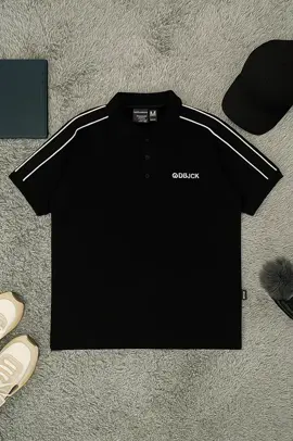 Dobujack Polo Shirt Robi Black#dobujack #rekomendasioutfit #kaos #kaospolo #poloshirt 
