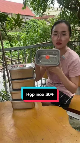 Sét hộp inox 304#inox304 #sethopinox#hopinox #hoptienloi #xuhuong  
