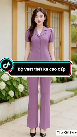 Bộ vest thết kế cao cấp. #doboxinh #thoitrangnu #xuhuong #viral #thinhhanh 