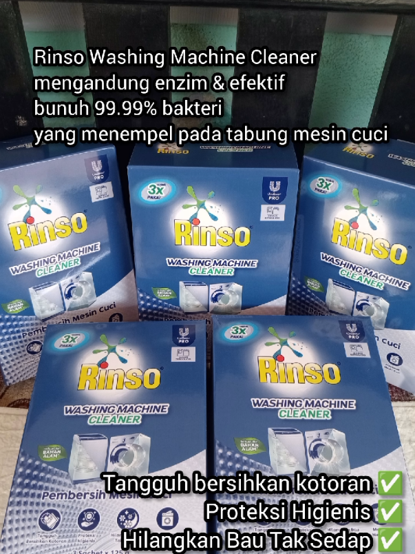 mesin cuci juga perlu di cuci lhooo #washingmachinecleaner #pembersihmesincuci #rinsowashingmachinecleaner #detergentampuhviral 