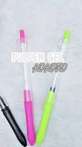 Pulpen yang bikin tulisan makin baguss 😍 #kokoro #pulpenkokoro #pulpengel #pulpengelwarnawarni #bolpoint 