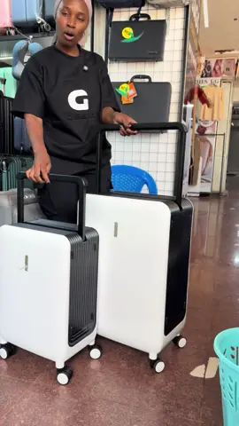 Experience the security and style of our zipless hard-bodied leaves king suitcase, featuring a rubust design, lockable clasp system, a reliable performance and sleek appearance #xywisebags #unique #suitcase #unisex #classy 