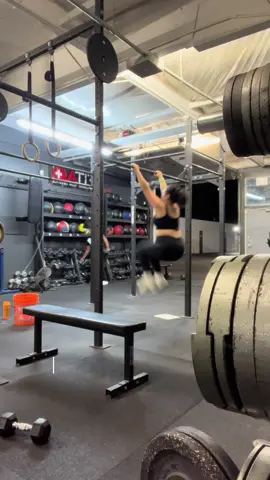 My mommy goal is to stay active and keep focusing on building my strength.