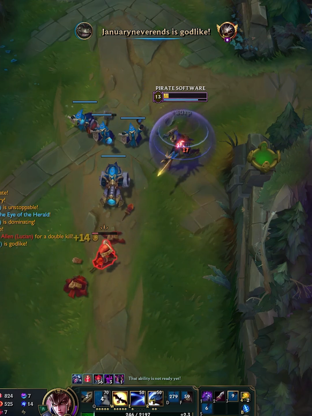 2x ult damage bug 😁✌ #fyp #leagueoflegends #leaguetiktok #leaguetok #drututt