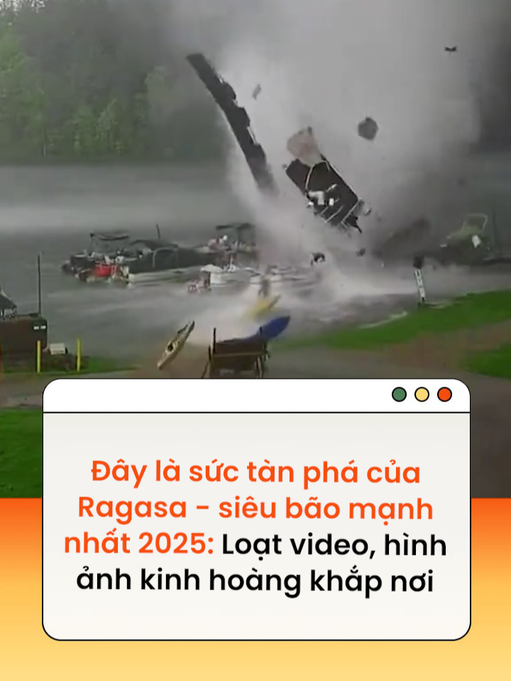 Mưa to, gió lớn càn quét như 