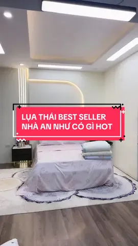 Ga gối lụa thái 6D, best seller nhà An Như #annhubedding #changagoi #luathai6d #tiktoklive #livehighlights 