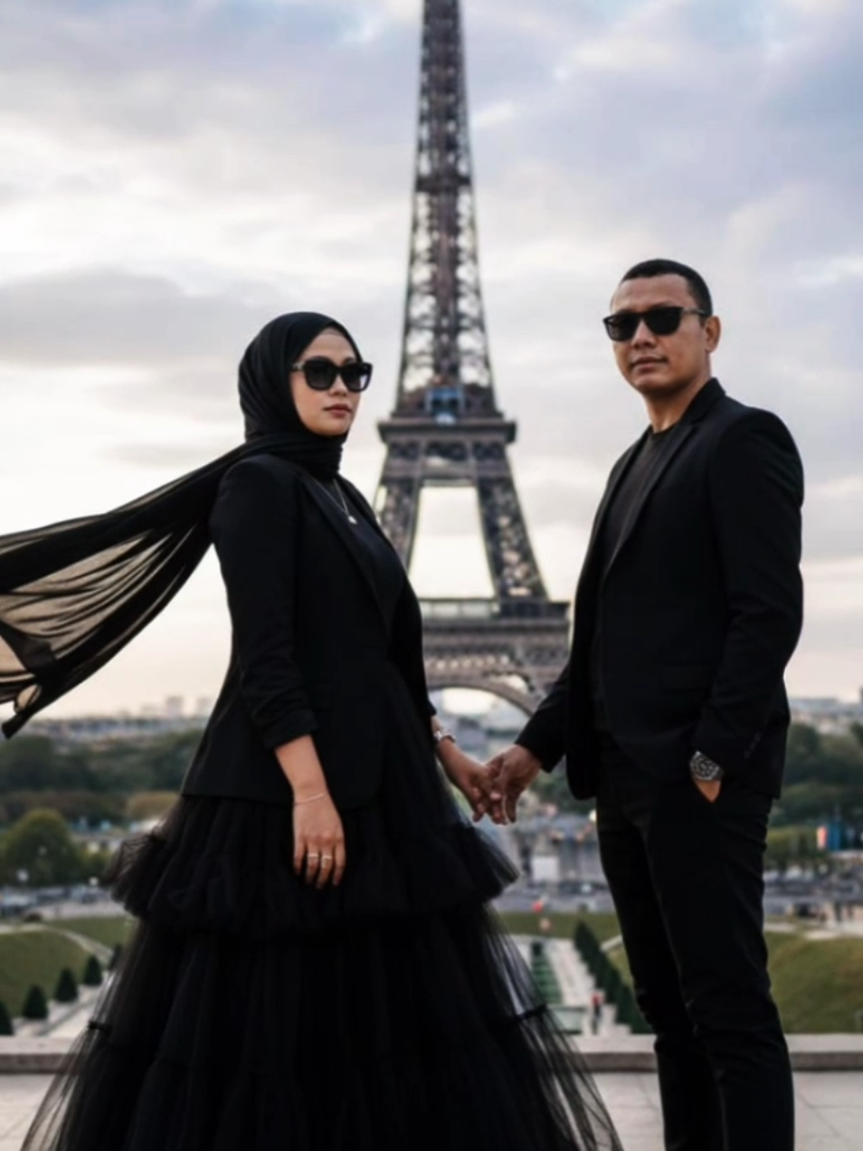 Trend Gemini Si 😎 menara Eiffel #fyp #tren #gemini #lewatberanda #semuaorang 