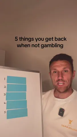 5 things you get back when not gambling 🤝