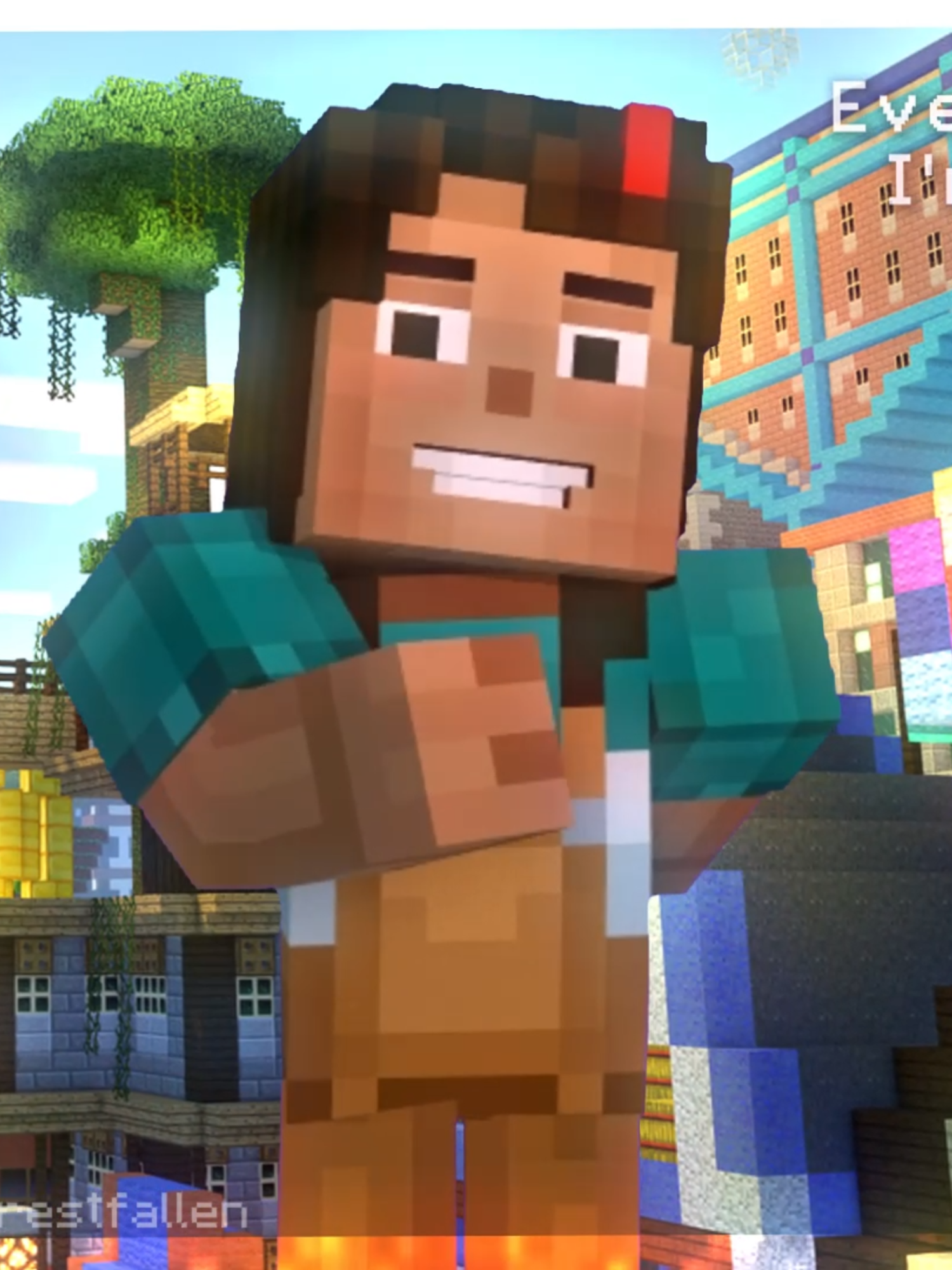 More trend hopping lalala,. this was really fun to make!  #mcsm #minecraftstorymode #jessemcsm #everyotherday #animation #mineimator #capcut