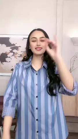 Kemeja Wanita tempramen lengan panjang Check keranjang kuning untuk memesan produk ini #vidioviraltiktok #kemejawanita #fypシ゚ 