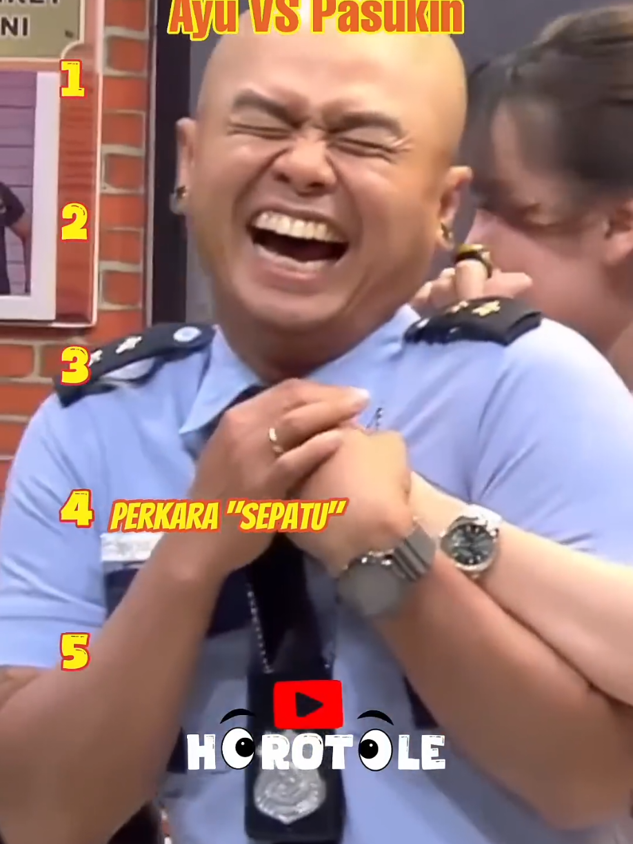 Moment LUCU ayu ting ting habis di lawan pasukin #ayutingting #laporpak #andretaulany #lucu 