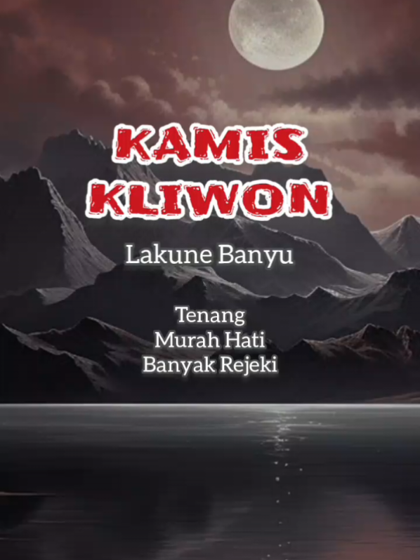 KLIWON  #wetonkliwon #wetonjowo #weton #kliwon #wetonjawa 