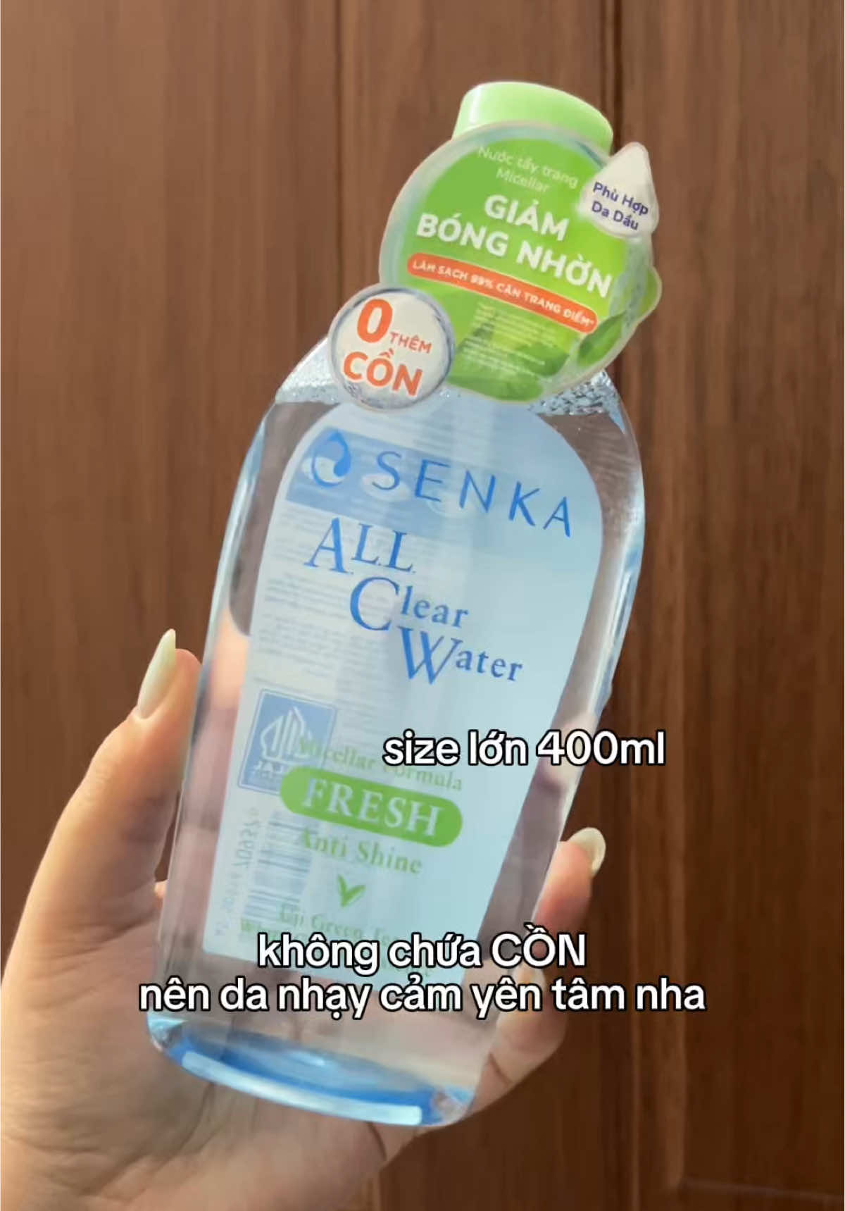 nước tẩy trang dịu nhẹ không cồn của @senka.vietnam Senka Micellar tẩy sạch tới 99% lớp trang điểm luôn #SenkaVietNam #NuocTaytrangSenka #taytrangsachsau #nuoctaytrangdiunhetutraxanh #zeldaquynhdoi 