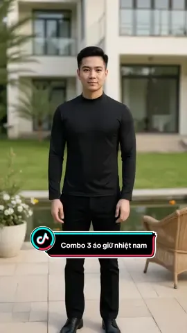Combo 3 áo giữ nhiệt nam